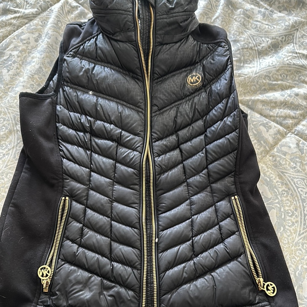 Michael Kors Black Quilted Women's Jacket